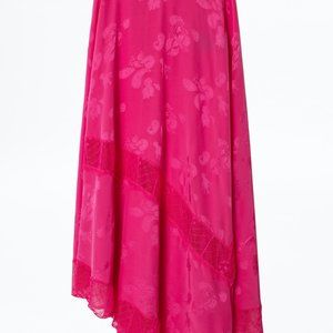 Zadig & Voltaire Juliet Jac Pais Pink Skirt